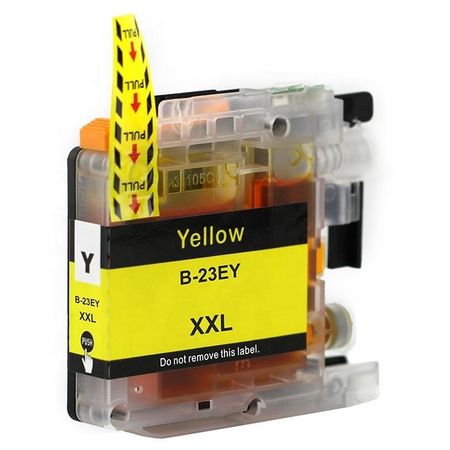 Brother LC23EY Compatible High Yield Yellow Ink Cartridge