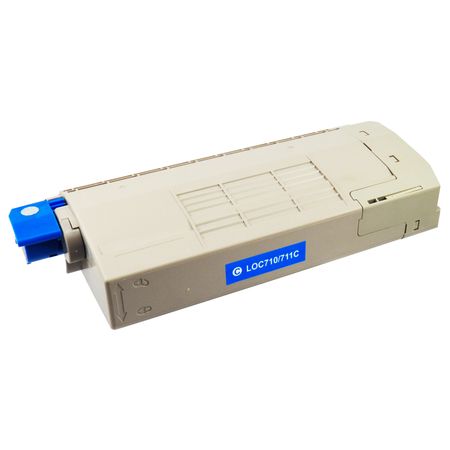 Oki 43866107 Compatible Standard Cyan Toner Cartridge