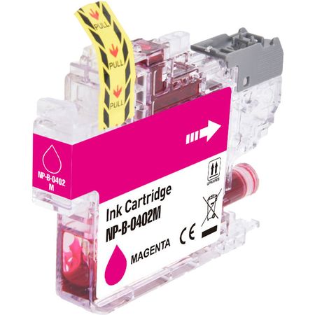 Brother LC402 XL Ink - Magenta Compatible High-Yield Cartridge