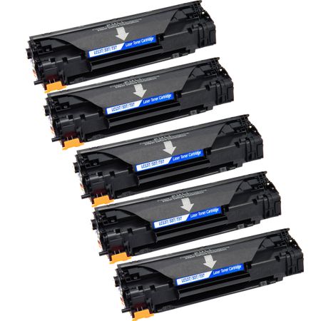 Canon 337 Black Compatible Toner Cartridges 5-Pack