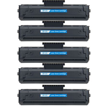 5 stück Canon EP-22 schwarz toner (Ink Hero)