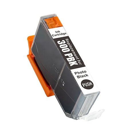 Canon PFI-300PBK Photo Black Compatible Ink Cartridge (4193C002)