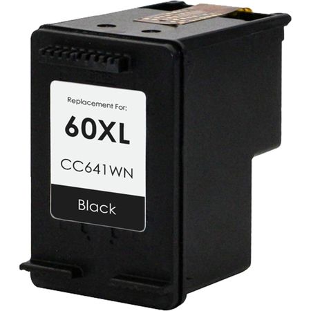 HP 60XL cartouche d'encre remanufacturée noir haute capacité (CC641WN)
