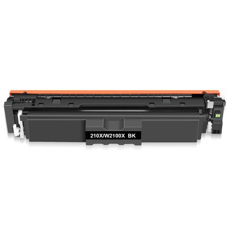HP 210X / W2100X Black Compatible High-Yield Toner Cartridge (Replaces 210A / W2100A)