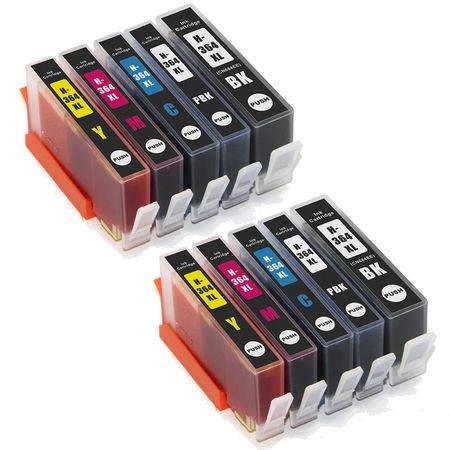 10 stück HP 364 XL tintenpatronen (Ink Hero)