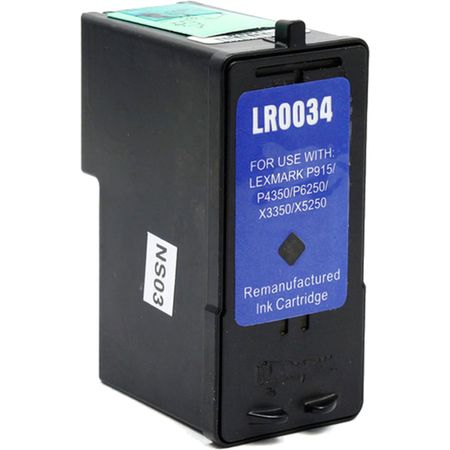 Lexmark 34 Black High-Yield Remanufactured Ink Cartridge (18C0034)