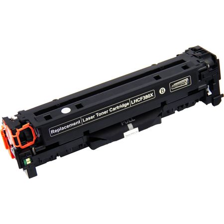 HP 312X Black Compatible High Yield Toner Cartridge (CF380X)