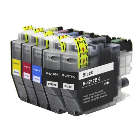 5 stuks Brother LC3217 inktcartridges hoge capaciteit (Ink Hero Huismerk)