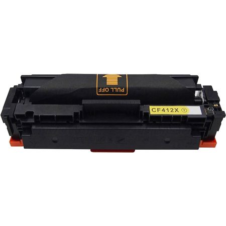 HP 410X Yellow Compatible High-Yield Toner Cartridge (CF412X)
