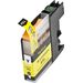 Pack de 2 Brother LC205Y cartouches d'encre compatibles super haute capacité jaune
