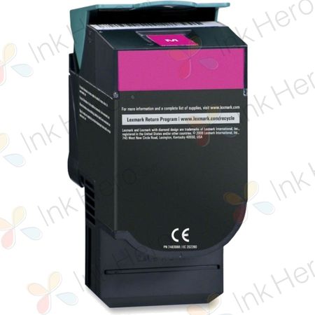 Lexmark C540H2MG cartouche de toner compatible magenta haute capacité
