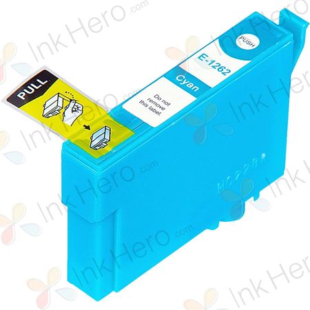 Epson 126 cartouche d'encre remanufacturée cyan haute capacité (T126220)
