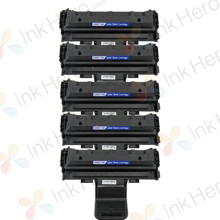 5 stuks Samsung MLT-D1082S toner zwart (Ink Hero Huismerk)