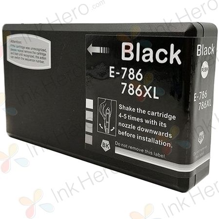 Epson 786XL Black High-Yield Compatible Ink Cartridge (C13T787192)