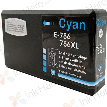 Epson 786XL Cyan High-Yield Compatible Ink Cartridge (C13T787292)
