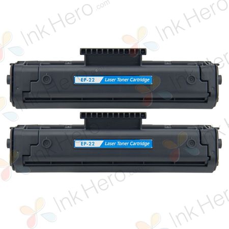 2 stück Canon EP-22 schwarz toner (Ink Hero)