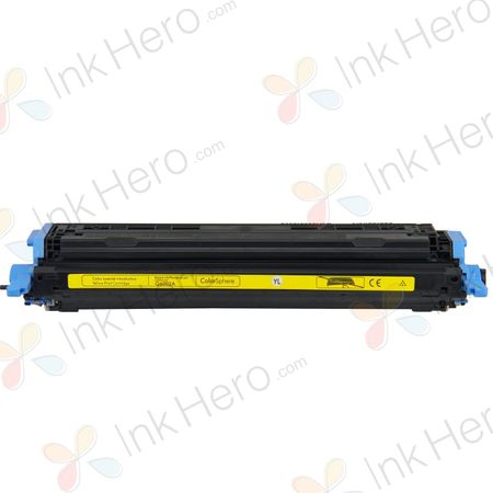 HP 124A (Q6002A) toner compatible jaune (Ink Hero)